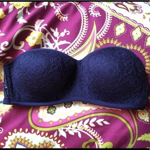 ❌LAST CHANCE! ❌ Navy blue VS bandeau bra